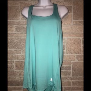 Women’s Icyzone Athletic Top W/built In Bra Large